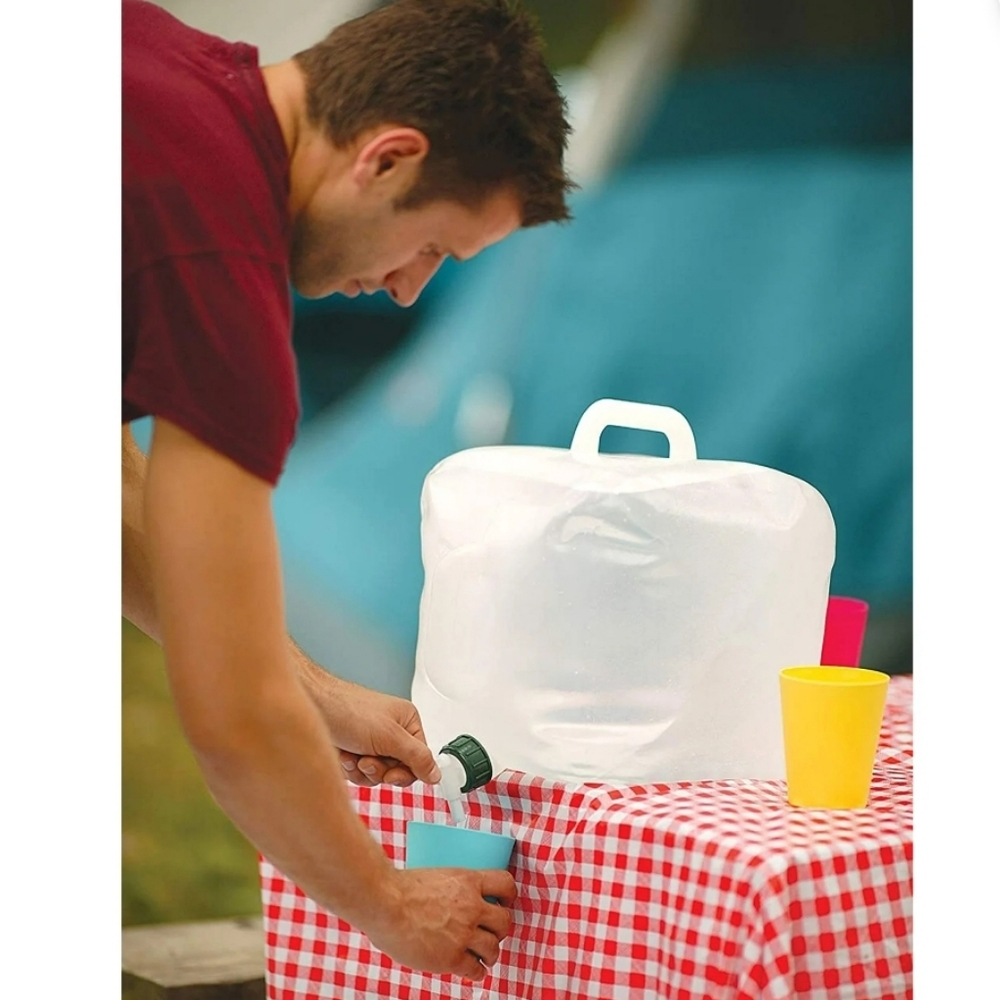 Coleman 5 Gallon Easy Carry Portable Water Carrier With Spigot